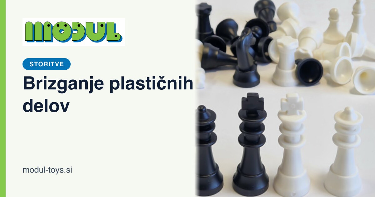 Brizganje plastičnih delov | Modul Toys